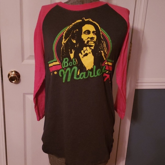 Zion Rootswear Tops - Bob Marley tee